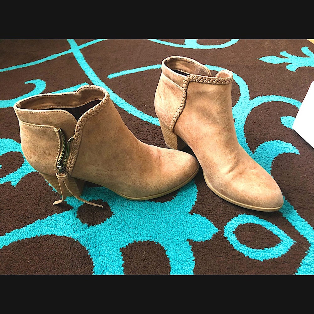 Tan Booties